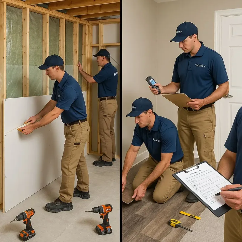 Repairs and Reconstruction process in Graves County, KY